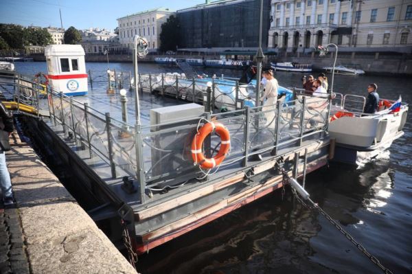 В Петербурге начал работу двадцатый в городе пассажирский причал